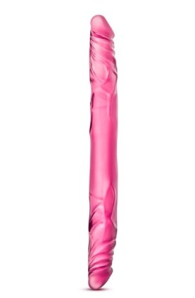 Silikonski dvostruki dildo u roze boji 330740-10